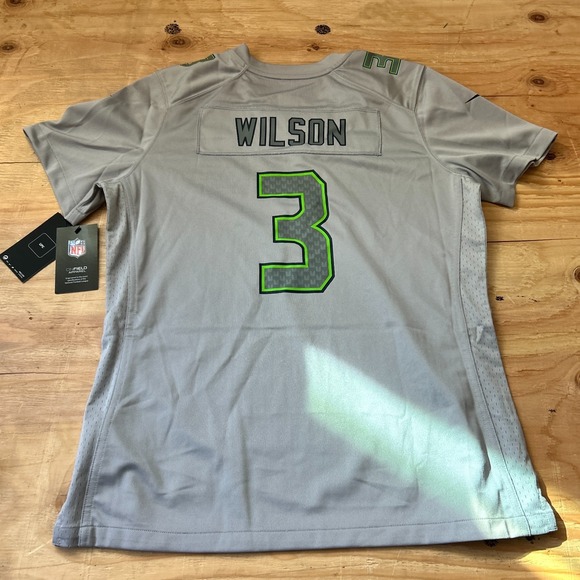 Nike Seattle Seahawks Russell Wilson #3 NFL Football Jersey Womens Size Large - Picture 8 of 11
